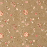 2078Cb Dune by RM CoCo Designer Fabric Berry Harvest 100% Rayon Embroidery 100% Polyester Base See Sample 0 Horizontal: 11 and Vertical: 9 51 - Swanky Fabrics -