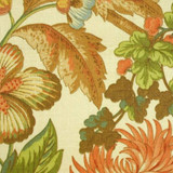Spumante Tropics by RM CoCo Designer Fabric NAPA VALLEY INN F07**** 55% Flax 45% Viscose See Sample 0 Horizontal: 27 and Vertical: 25.75 54 - Swanky Fabrics -