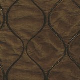 Hourglass Taupe by RM CoCo Designer Fabric Silk Roads - Wesco 100% Silk See Sample 0 Horizontal: 7.75 and Vertical: 5.75 54.25 - Swanky Fabrics -