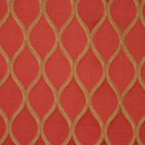 Evita Ginger by RM CoCo Designer Fabric Silver Screen 100% Polyester See Sample 0 Horizontal: 3.4 and Vertical: 6.3 54.5 - Swanky Fabrics -