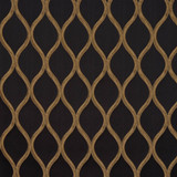 Evita Ebony by RM CoCo Designer Fabric Silver Screen 100% Polyester See Sample 0 Horizontal: 3.4 and Vertical: 6.3 54.5 - Swanky Fabrics -