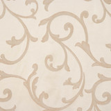Braveheart Champagne by RM CoCo Designer Fabric Silver Screen 100% Polyester See Sample 0 Horizontal: 13.8 and Vertical: 15.2 54.5 - Swanky Fabrics -