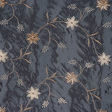 Poe Copen Embroidery by RM CoCo Designer Fabric Storytellers 52% Polyester 48% Polyamide See Sample 0 Horizontal: 14 and Vertical: 14.6 58 - Swanky Fabrics -