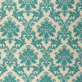 Julio Teal by RM CoCo Designer Fabric Color Concerto - Vapor - Wesco 51% Viscose 27% Polyester 22% Linen See Sample 0 Horizontal: 9 and Vertical: 13.25 54 - Swanky Fabrics -