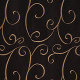 Dauphine Black by RM CoCo Designer Fabric Parisian Nights 55% Polyester 45% Nylon See Sample 0 Horizontal: 10.25 and Vertical: 11 53 - Swanky Fabrics -