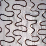 Whip It Alabaster by RM CoCo Designer Fabric Weave Got The Beat - Wesco 100% Polyester See Sample 0 Horizontal: 11.25 and Vertical: 11.75 52 - Swanky Fabrics -