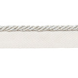 Le Lin Metallic Micro Cord Ice by Europatex Designer Fabric Le Lin 42% Fibranne, 33% Rayon, 25% Metallic yarns 0.13 inches - Swanky Fabrics -