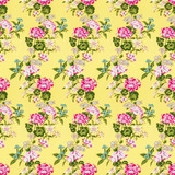 7545-9 Summer Garden by Bassett Mcnab Designer Fabric BASSETT MCNAB PRINTS 100%COT USA Horizontal: 13.5 and Vertical: 26.5 54 in - Swanky Fabrics -