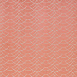 Bolton 8 Salmon by Marcus William Designer Fabric KAI/MARCUS WILLIAM ARAVALLI 61%SVI 39%POL INDIA MARTINDALE WEAR TEST (80 000 CIRCULAR RUBS) Horizontal: 6.625 and Vertical: 2.5 55 in - Swanky Fabrics -