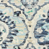 Daily 5 Slate by Stout Designer Fabric COMFORTABLE LIVING BREEZE/INDIGO 70%SVI 30%LIN SPAIN WYZENBEEK 15 000 DOUBLE RUB WEAR TEST (HEAVY DUTY) Horizontal: 27 and Vertical: 27 54 in - Swanky Fabrics -