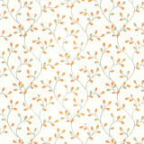 Eckley 1 Orange by Stout Designer Fabric RAINBOW LIBRARY TILE/SORBET 77%COT 13%SVI 10%POL %BEMB INDIA Horizontal: 24.75 and Vertical: 15.25 50.75 in - Swanky Fabrics -