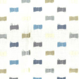 Flutter 3 Blue by Stout Designer Fabric RAINBOW LIBRARY HORIZON/LAKE 100%COT %BEMB INDIA Horizontal: 8.5 and Vertical: 6.375 50.25 in - Swanky Fabrics -