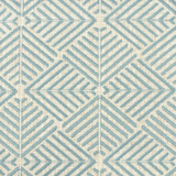 Negroni 1 Moonstone by Aoc Designer Fabric COMFORTABLE LIVING BREEZE/INDIGO 42%POL 20%COT 19%SVI 19%LIN %VEMB INDIA Horizontal: 3.375 and Vertical: 3.125 51 in - Swanky Fabrics -