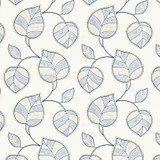 Ovation 3 Denim by Stout Designer Fabric COLOR MY WINDOW BLUE/NAVY 80%SVI 20%POL %BEMB INDIA Horizontal: 12.75 and Vertical: 15.25 51 in - Swanky Fabrics -