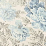 Valencia 1 Haze by Stout Designer Fabric COMFORTABLE LIVING BREEZE/INDIGO 75%COT 25%LIN PAKISTAN FLAME RETARDANT-N.F.P.A. 260A CLASS 1 CATB 117-2013 WYZENBEEK 30 000 DOUBLE RUB WEAR TEST (HEAVY DUTY) Horizontal: 13.5 and Vertical: 25.25 54 in - Swanky Fabrics -