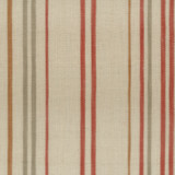 Vega 2 Spice by Stout Designer Fabric RAINBOW LIBRARY TILE/SORBET 54%COT 46%LIN INDIA Horizontal: 18.6 and Vertical: 0 58 in - Swanky Fabrics -