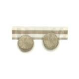 Abbott 8 Toast by Stout Designer Trim METROPOLITAN TRIM 74%ACR 17%SVI 9%POL CHINA Horizontal: 2 and Vertical: 0 1.75 in - Swanky Fabrics -