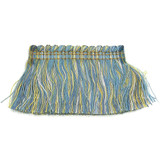 Debonair 13 Cornflower by Stout Designer Trim ART OF DESIGN TRIM-2 BRUSH FRINGE 100%SVI CHINA Horizontal: 0 and Vertical: 0 2 in - Swanky Fabrics -