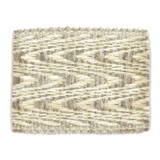 Milbank 1 Toast by Stout Designer Trim TREND ALERT TRIM 50%COT 50%LIN CHINA Horizontal: 0.63 and Vertical: 0 2.25 in - Swanky Fabrics -