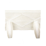 Sabadilla 5 Natural by Stout Designer Trim METROPOLITAN TRIM 71%SVI 29%POL CHINA Horizontal: 2.75 and Vertical: 0 3.25 in - Swanky Fabrics -