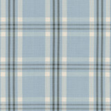 Wilton Cotton Plaid Chambray/Indigo 63015 by Schumacher Designer Fabric COUNTRY HOUSE COTTONS COTTON 100% INDIA MARTINDALE 7,500 </p><p>Repeat: Horizontal: 4 1/2" (11CM) and Vertical: 4 1/4" (11CM) 54 - Swanky Fabrics -