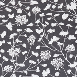 Pennick Chintz Black 178541 by Schumacher Designer Fabric STEP LIVELY COTTON 100% UNITED KINGDOM </p><p>Repeat: Horizontal: 27" (69CM) and Vertical: 25 1/4" (64CM) 54 - Swanky Fabrics -