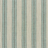 Horst Stripe Sky 72603 by Schumacher Designer Fabric VOGUE LIVING VISCOSE 45% COTTON 23% ITALY MARTINDALE 35,000 </p><p>Repeat: Horizontal: 4 1/4" (11CM) and Vertical: 55 - Swanky Fabrics -