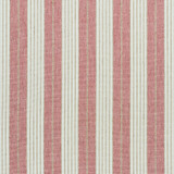 Horst Stripe Rose 72604 by Schumacher Designer Fabric VOGUE LIVING VISCOSE 45% COTTON 23% ITALY MARTINDALE 35,000 </p><p>Repeat: Horizontal: 4 1/4" (11CM) and Vertical: 55 - Swanky Fabrics -
