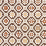 Savonnerie Tapestry Brown 62494 by Schumacher Designer Fabric CLASSIC WOVENS II COTTON 94% SPUN RAYON 6% FRANCE WYZENBEEK 30,000 </p><p>Repeat: Horizontal: 5 7/8" (15CM) and Vertical: 6 1/4" (16CM) 59 - Swanky Fabrics -