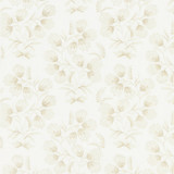 Hana Embroidery/Oat 27233-001 by Scalamandre Designer Fabric PACIFICA 42% LINEN 27% COTTON 20% VISCOSE 11% SPUN POLYESTER INDIA MEDIUM DUTY Horizontal: 15" and Vertical: 16.75" 54.25" - Swanky Fabrics -