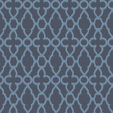 Treillage Cerulean/Midnig by Cole & Son Designer Wallcovering COLE & SON PEARWOOD PAPER - 100% United Kingdom Horizontal: 20.5 and Vertical: 20.5 20.5 - Swanky Fabrics -