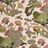 Nympheus Print Cream by Lee Jofa Designer Fabric PERENNIA LINEN - 100% United Kingdom Horizontal: 53.978 and Vertical: 34.278 53.978 - Swanky Fabrics -