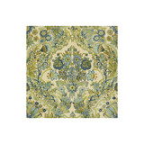 Tetbury Blue/Green by Lee Jofa Designer Fabric ROYAL OAK ANNIVERSARY LINEN - 100% Italy Horizontal: 26.75 and Vertical: 27.5 55 - Swanky Fabrics -