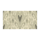 Khalat Ikat Ebony/Pewter by Lee Jofa Designer Fabric ITHAKA COLLECTION COTTON - 60%;LINEN - 40% Thailand MEDIUM Horizontal: 17.5 and Vertical: 18.625 52.5 - Swanky Fabrics -