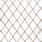 Bare Twig Trellis Bro/Whi by Lee Jofa Designer Fabric PAOLO MOSCHINO FABRICS LINEN - 67%;COTTON - 33% United Kingdom HEAVY Horizontal: 22.05 and Vertical: 15.35 53.94 - Swanky Fabrics -