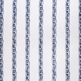 Cables Navy by Lee Jofa Designer Fabric PAOLO MOSCHINO FABRICS LINEN - 100% United Kingdom HEAVY Horizontal: 9.84 and Vertical: 0 51.97 - Swanky Fabrics -