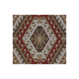 Rustic Kilim Sundried Red by Kravet Couture Designer Fabric NOMAD CHIC ACRYLIC - 59%;LINEN - 26%;COTTON - 15% Turkey MEDIUM Horizontal: 26.5 and Vertical: 26 54 - Swanky Fabrics -