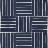 Local Grid Indigo by Kravet Design Designer Fabric BARCLAY BUTERA SAGAMORE LINEN - 93%;POLYESTER - 7% India Horizontal: 26 and Vertical: 26 52 - Swanky Fabrics -