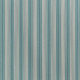 Hull Stripe Lagoon by Kravet Design Designer Fabric INDOOR / OUTDOOR ACRYLIC - 66%;POLYESTER - 34% China HEAVY Horizontal: 1.75 and Vertical: 0 54 - Swanky Fabrics -