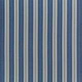 Hull Stripe Marine by Kravet Design Designer Fabric INDOOR / OUTDOOR ACRYLIC - 66%;POLYESTER - 34% China HEAVY Horizontal: 1.75 and Vertical: 0 54 - Swanky Fabrics -