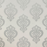 Cosimo Sterling by Kravet Contract Designer Fabric POLYESTER - 63%;POLYESTER FR - 37% United States Horizontal: 28 and Vertical: 25 56 - Swanky Fabrics -