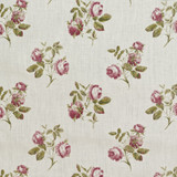 Simsbury Rose/Green by Lee Jofa Designer Fabric BLITHFIELD LINEN - 100% Thailand MEDIUM Horizontal: 25.98 and Vertical: 7.28 51.97 - Swanky Fabrics -