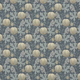Pumpkins Indigo by G P & J Baker Designer Fabric ORIGINALS V VISCOSE - 85%;LINEN - 15% United Kingdom HEAVY Horizontal: 14.184 and Vertical: 13.396 53.978 - Swanky Fabrics -