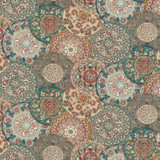 Imari Teal by G P & J Baker Designer Fabric CHIFU VISCOSE - 67%;LINEN - 33% United Kingdom HEAVY Horizontal: 53.978 and Vertical: 24.428 53.978 - Swanky Fabrics -