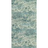 Ramayana Blue by G P & J Baker Designer Wallcovering SIGNATURE II WALLPAPERS PAPER - 100% United Kingdom Horizontal: 26.989 and Vertical: 36.051 26.989 - Swanky Fabrics -