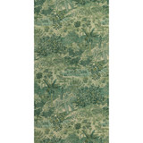 Ramayana Emerald by G P & J Baker Designer Wallcovering SIGNATURE II WALLPAPERS PAPER - 100% United Kingdom Horizontal: 26.989 and Vertical: 36.051 26.989 - Swanky Fabrics -
