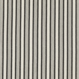 Becket Ebony by Threads Designer Fabric GREAT STRIPES LINEN - 56%;COTTON - 44% Italy HEAVY Horizontal: 4.728 and Vertical: 52.008 - Swanky Fabrics -
