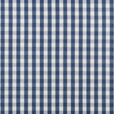 Coniston Navy by Clarke And Clarke Designer Fabric CLARKE & CLARKE TICKING STRIPES COTTON - 100% India MEDIUM Horizontal: 0.98 and Vertical: 0.98 55 - Swanky Fabrics -