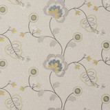 Chatsworth Acacia by Clarke And Clarke Designer Fabric CLARKE & CLARKE MANOR HOUSE VISCOSE - 34%;COTTON - 22%;LINEN - 22%;POLYESTER - 22% India Horizontal: 25.59 and Vertical: 9.06 54 - Swanky Fabrics -