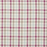 Hatfield Raspberry by Clarke And Clarke Designer Fabric CLARKE & CLARKE MANOR HOUSE VISCOSE - 70%;LINEN - 30% India MEDIUM Horizontal: 3.35 and Vertical: 3.35 54 - Swanky Fabrics -
